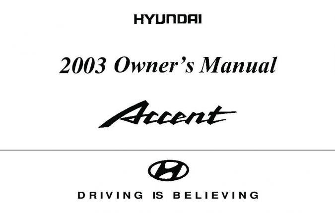 2003 Hyundai Accent