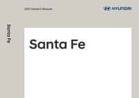 2021 Hyundai Santa Fe Limited Owner's Manual